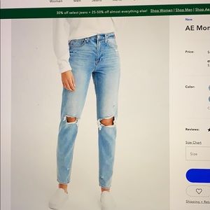American Eagle Mom Jeans